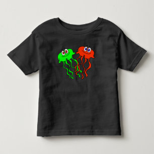 Niedliche vektorCartoon-Quallen Kleinkind T-shirt