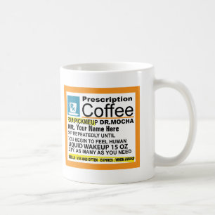 Niedliche Verordnungs-Kaffee-Tasse Kaffeetasse