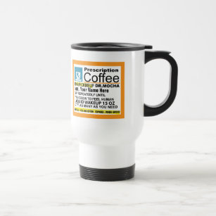 Niedliche Verordnungs-Kaffee-Tasse Reisebecher