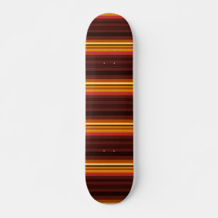 Niedliche Vintage Streifen Skateboard