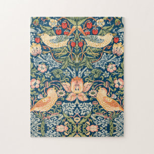 Niedliche Vögel, Erdbeerdiebstahl Vintage Kunst