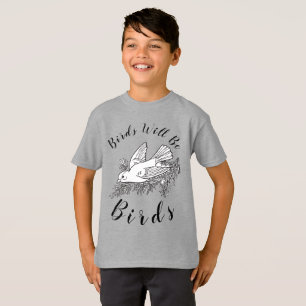 Niedliche Vögel sind Vögel T-Shirt