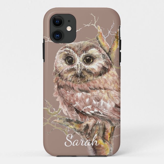 Niedliche Vogelart Case-Mate iPhone Hülle (Rückseite)