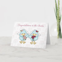 Niedliche Vogelarten, Lesben Hochzeit Glückwunsch