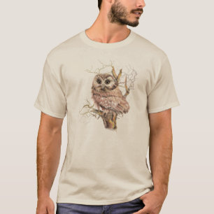 Niedliche Vogelkunst T-Shirt