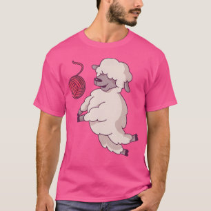 Niedliche Volleyball-Schafe T-Shirt