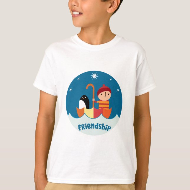 Niedliche Vorschulzeit K verloren und fand Freunds T-Shirt (Vorderseite)