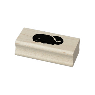 Niedliche Wal-Entwurfs-Gummi-Briefmarke Gummistempel