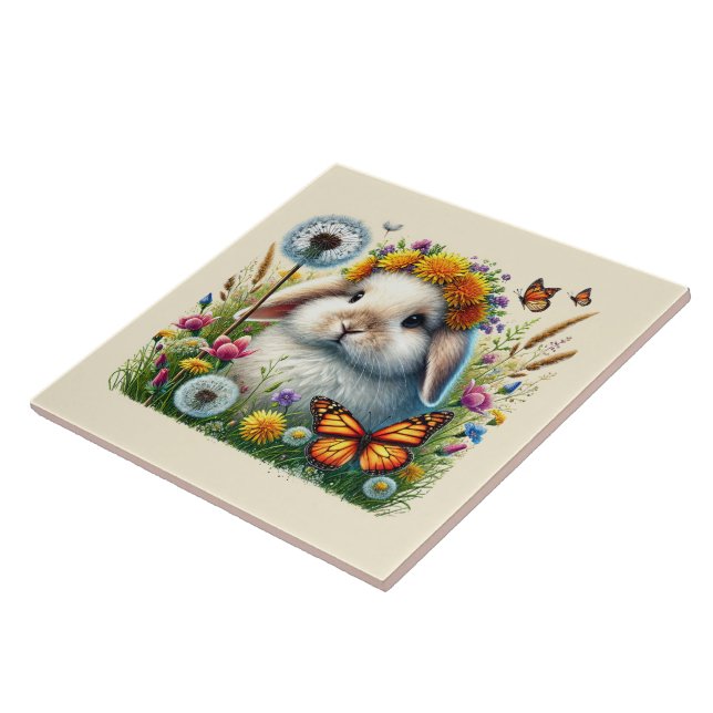 Niedliche Waldhütten Fliese (Seite)