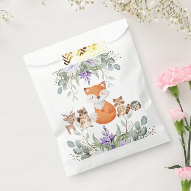 Niedliche Waldtiere bringen Waldtiere mit sich Geschenktütchen (Versiegelt)