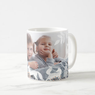 Niedliche Waldwälder und festes Foto Kaffeetasse