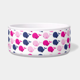 Niedliche Wale, Walmuster, Meerestiere Napf