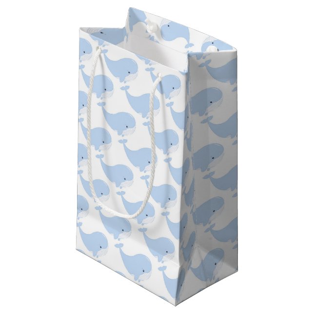 niedliche Walliebhaber Kleine Geschenktüte (Vorderseite Schrägansicht)