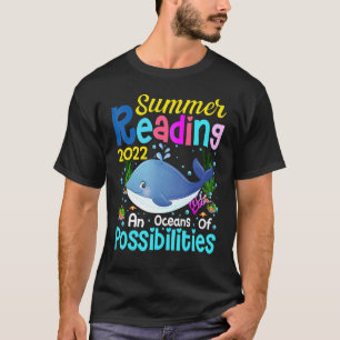 Niedliche Walmeere mit Möglichkeiten Sommerlesen T-Shirt