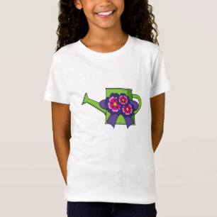 Niedliche Wasserdose mit Blume Bouquet T-Shirt