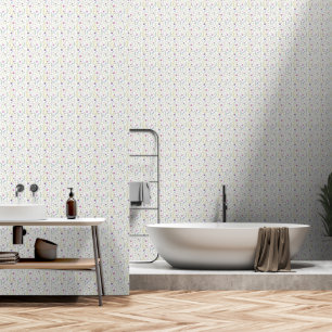 Niedliche Wasserfarbe Boho Wildblumen schälen und  Tapete