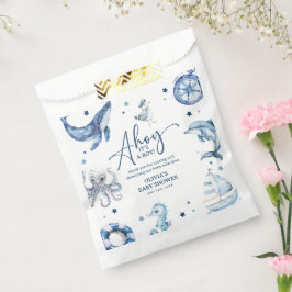 Niedliche Wasserfarbe Kinderdusche Geschenktütchen