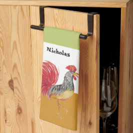 Niedliche Wasserfarbe Personalisiert Geschirrtuch