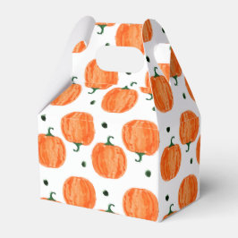 Niedliche Wasserfarbe Pumpkin Gevor Box Geschenkschachtel