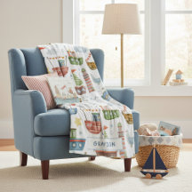 Niedliche Wasserfarbenboote Junge Personalisiert