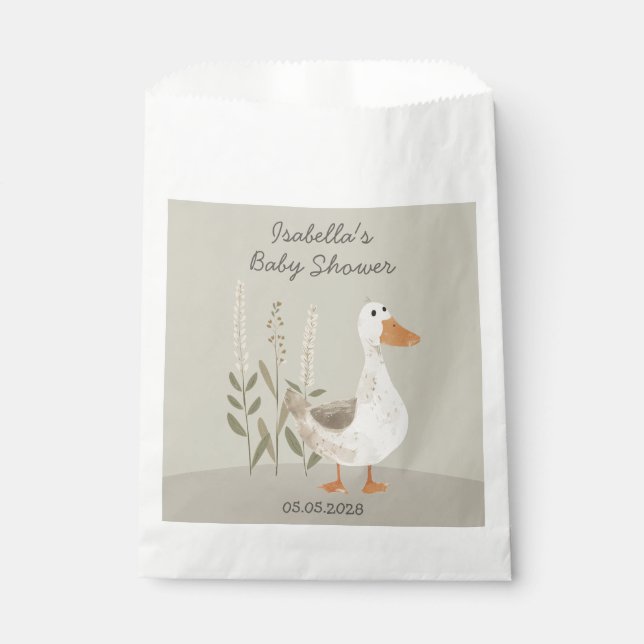 Niedliche Wasserfarbengel — Anpassbare Gefälligkei Geschenktütchen (Vorderseite)