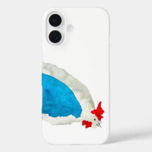 Niedliche Wasserfarbenkunst iPhone 16 Hülle
