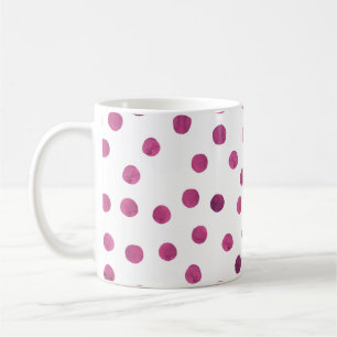 Niedliche Wasserfarbkreise. Art Rounds Texture. Fa Kaffeetasse