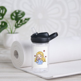 Niedliche Wasserflasche für Kinder – Jelly Thema | Trinkflasche
