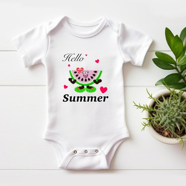 Niedliche Wassermelone Baby Strampler (Von Creator hochgeladen)