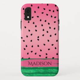 Niedliche Wassermelone Rosa, Grün Case-Mate iPhone Hülle