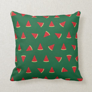 Niedliche Wassermelone stellt Muster dar Kissen