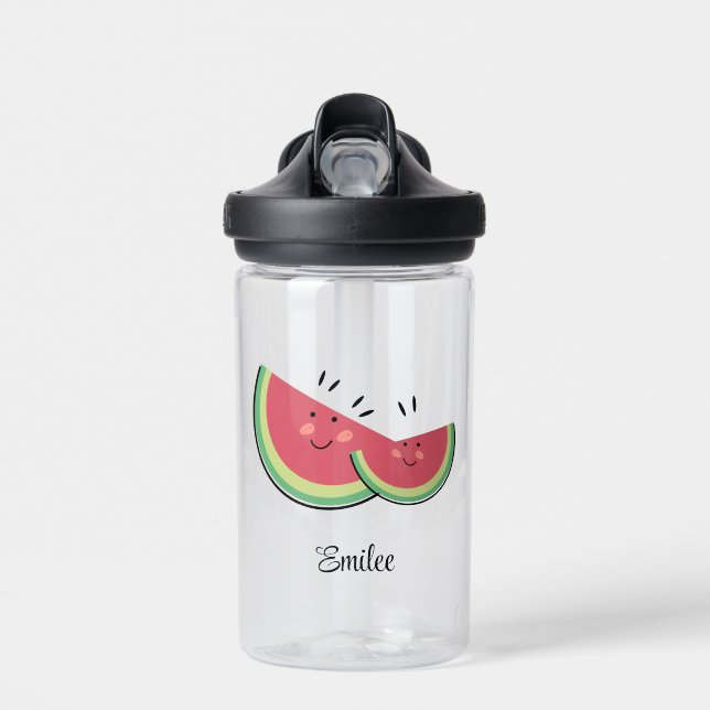 Niedliche Wassermelonen Fruchtsaftflasche Trinkflasche (Vorne)