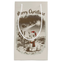 Niedliche Weihnachten Alpaca + Santa + Reindeer Sl