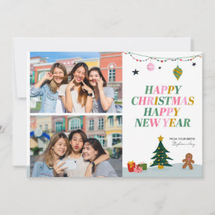 Niedliche Weihnachten Einladung