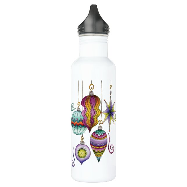 Niedliche Weihnachten, elegante und Extravagante G Edelstahlflasche (Links)