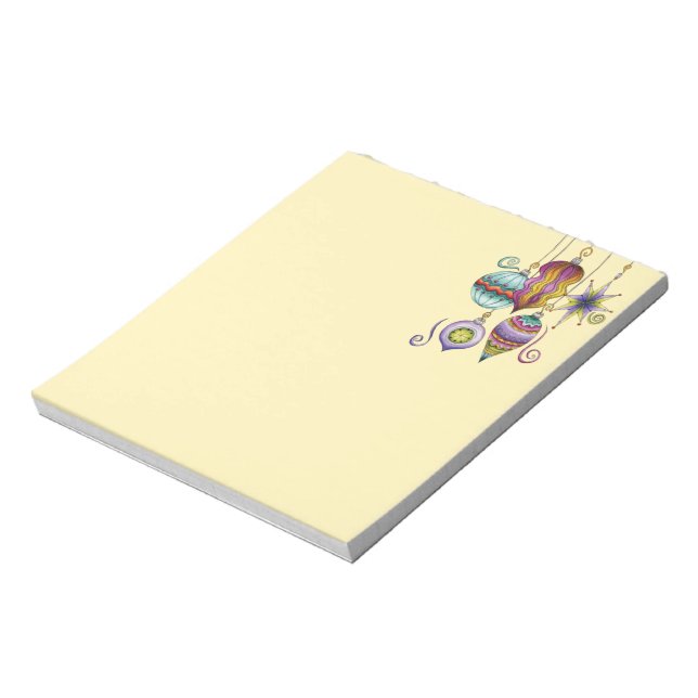 Niedliche Weihnachten-, elegante und Notizblock (Rotiert)