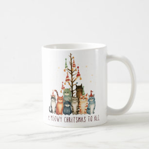Niedliche Weihnachten für alle/Katzen Kaffeetasse