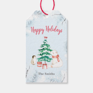 Niedliche Weihnachten Geschenkanhänger