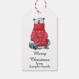 Niedliche Weihnachten Geschenkanhänger