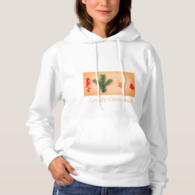 niedliche Weihnachten Hoodie (Vorderseite)