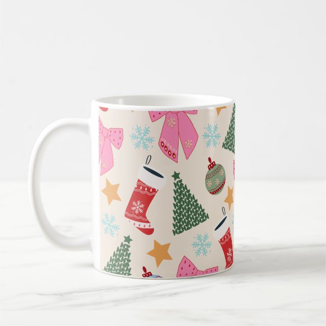 Niedliche Weihnachten Kaffeetasse (Links)