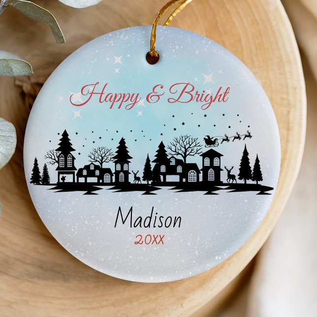 Niedliche Weihnachten Keramik Ornament (Von Creator hochgeladen)