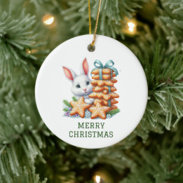 Niedliche Weihnachten Keramik Ornament