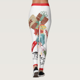 Niedliche Weihnachten Leggings