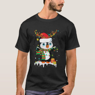 Niedliche Weihnachten Pajama Penguin Cool Penguin T-Shirt