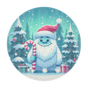 Niedliche Weihnachten/Winterjeti Schneidebrett