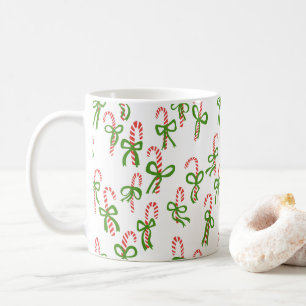 Niedliche Weihnachts-Candy Canes Xmas Sweet Holida Kaffeetasse