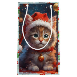 Niedliche Weihnachts-Geschenktasche Kleine Geschenktüte