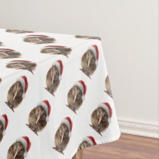 Niedliche Weihnachts-Kiwi, Brauch Tischdecke