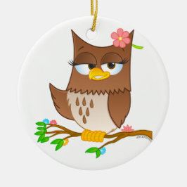 Niedliche Weihnachtsbaum-Verzierung Olivia VonHoot Keramikornament